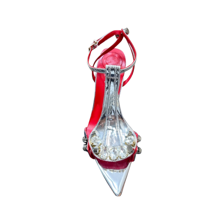 VARAN Diamante High Heel Sandals