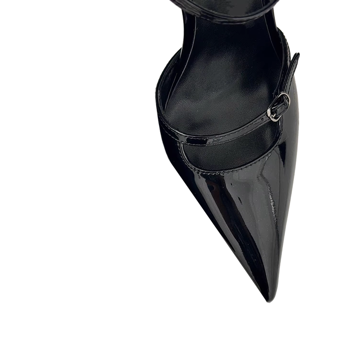 VULMA Ankle Strap High Heel Sandals