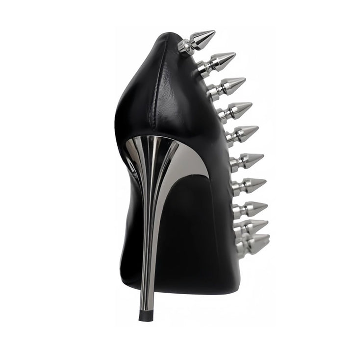 ZUTEN Spikes High Heel Pumps