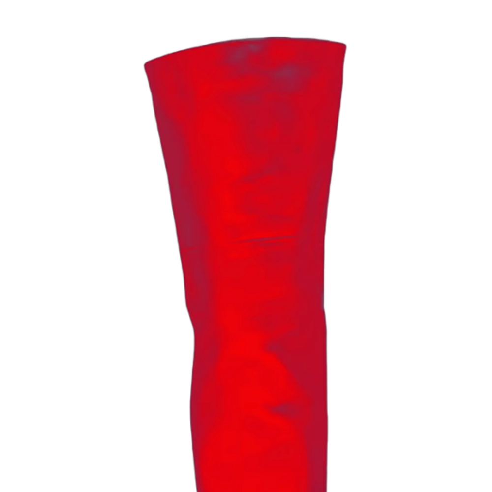 WMZDX Leather Over The Knee Boots - 12cm