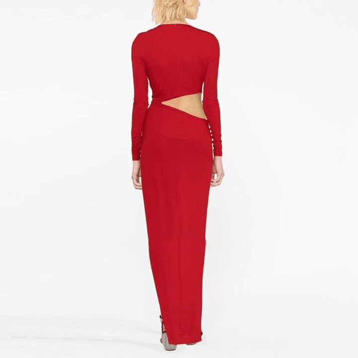 CAIRU Cut Out Evening Dress Gown