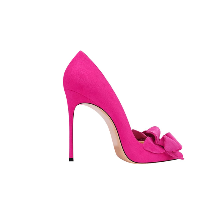 CIURE Flower Embellished Mid Heel Pumps - 8cm