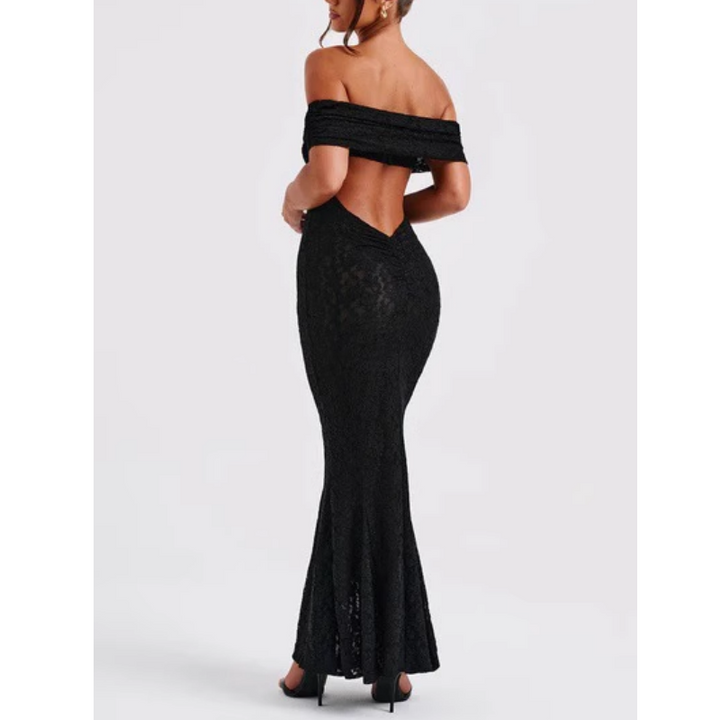 COVTA Off-Shoulder Long Dress