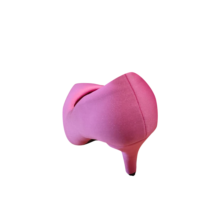 CUNAL Satin Mid Heel Pumps