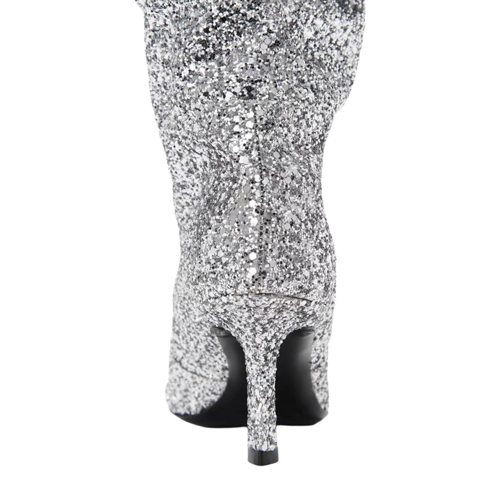 DAITO Kitten Heel Knee High Boots