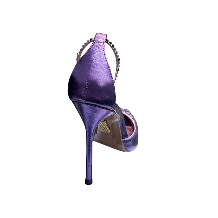 HAJRU Diamante High Heel Sandals