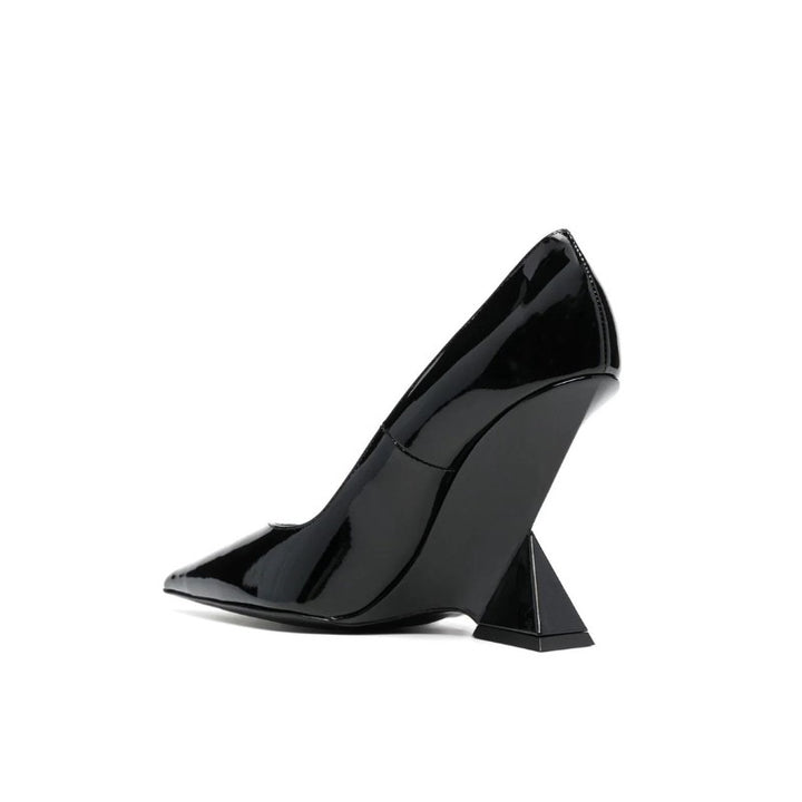 HEBEU Sculptured Heel Pumps