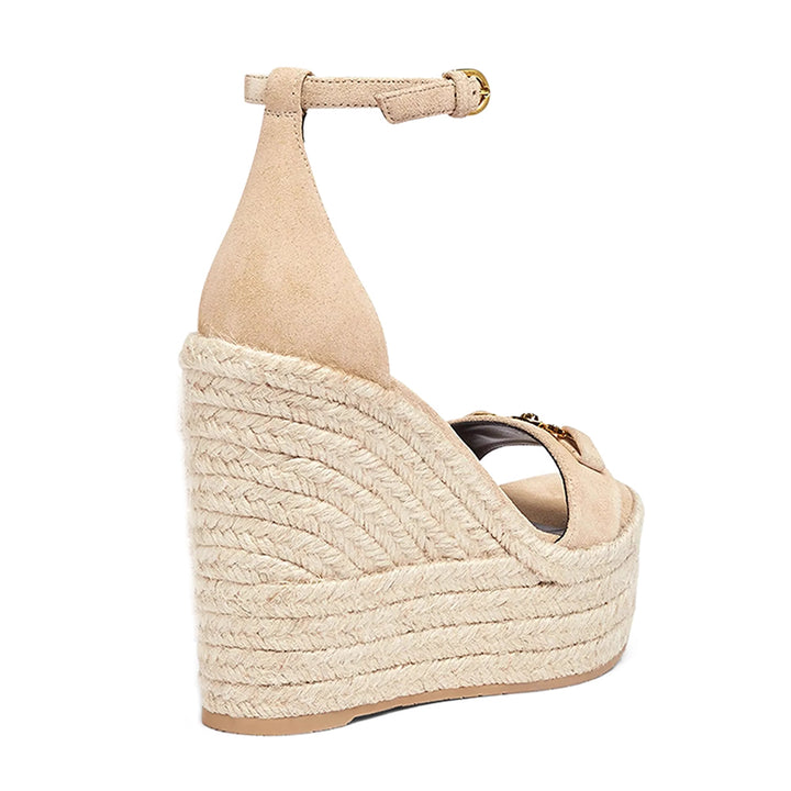 HEDRI Espadrilles Wedged Heel Sandals