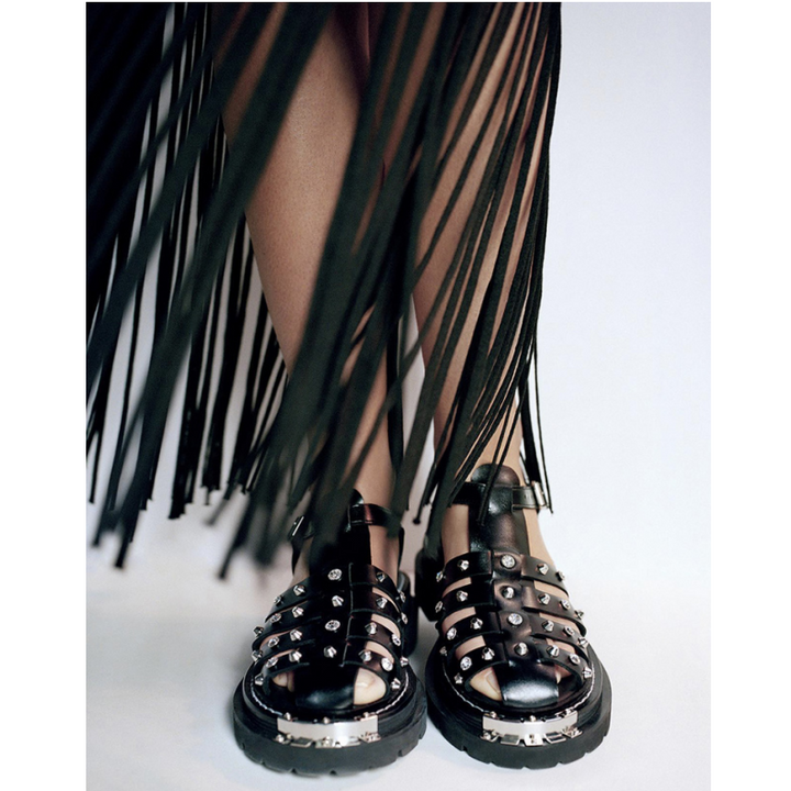 HENRA Studded Platform Sandals