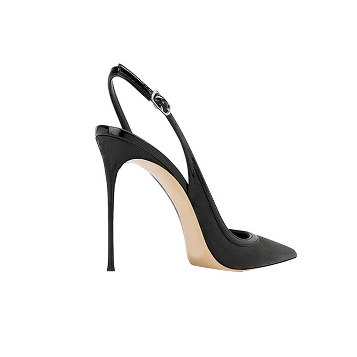 HERVO Slingback High Heel Sandals - 10cm
