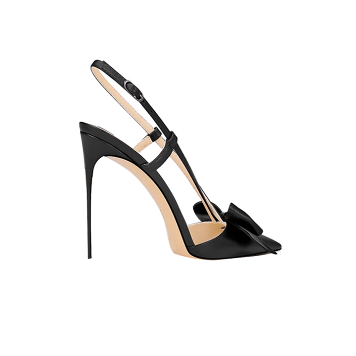 HURON Bow High Heel Sandals - 10cm