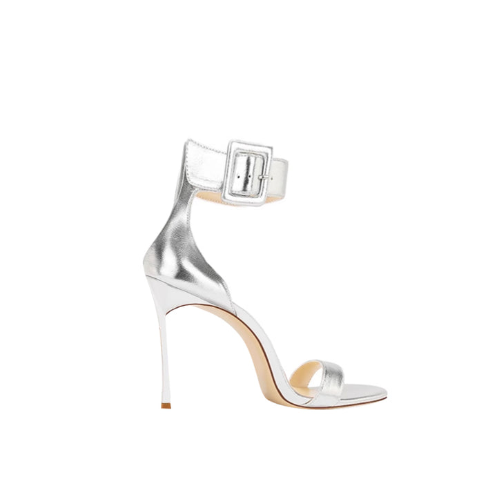 JAROE Ankle Strap Mid Heel Sandals - 6cm