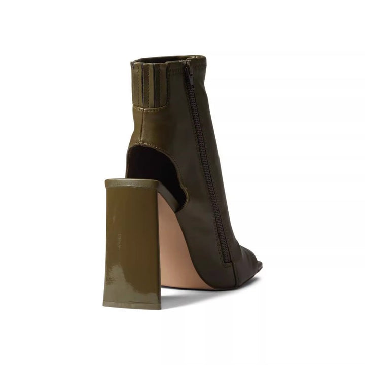 KOITA Block Heel Ankle Summer Boots