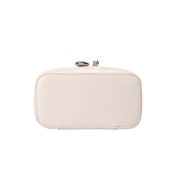 KURVO Heart Detailed Quilted Cross Body Bag