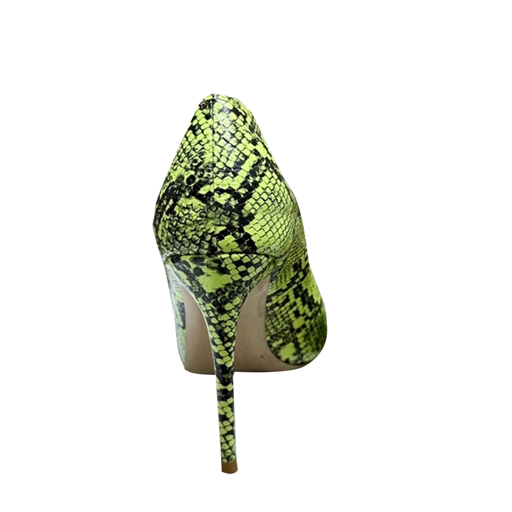 LACRU Printed High Heel Pumps