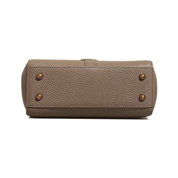 MEGNU Metal Lock Tote Bag