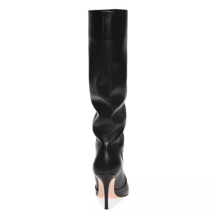RADCE Stiletto High Heel Knee High Boots