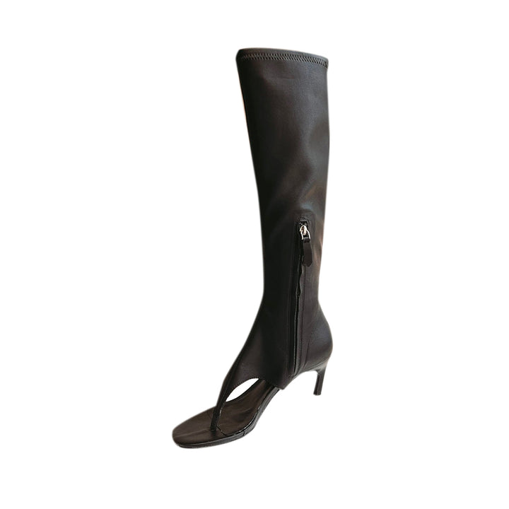 RAUKE Flip Flop Kitten Heel Summer Boots