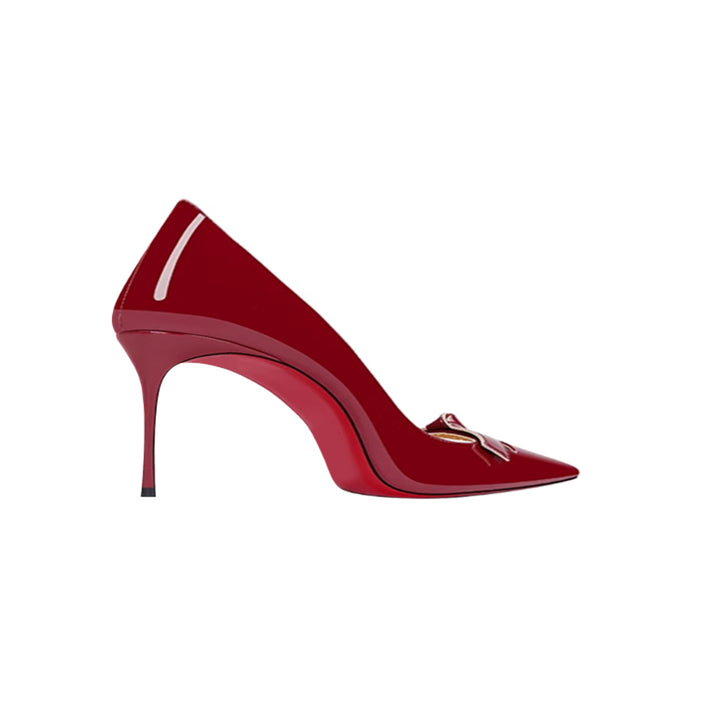 RAVTE Cut Out Mid Heel Pumps - 6cm