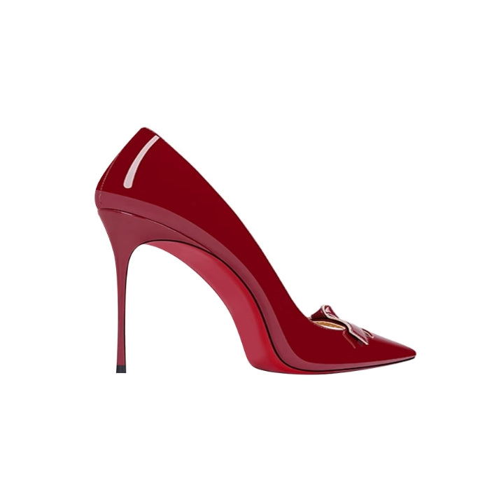 RAVTE Cut Out Mid Heel Pumps - 8cm