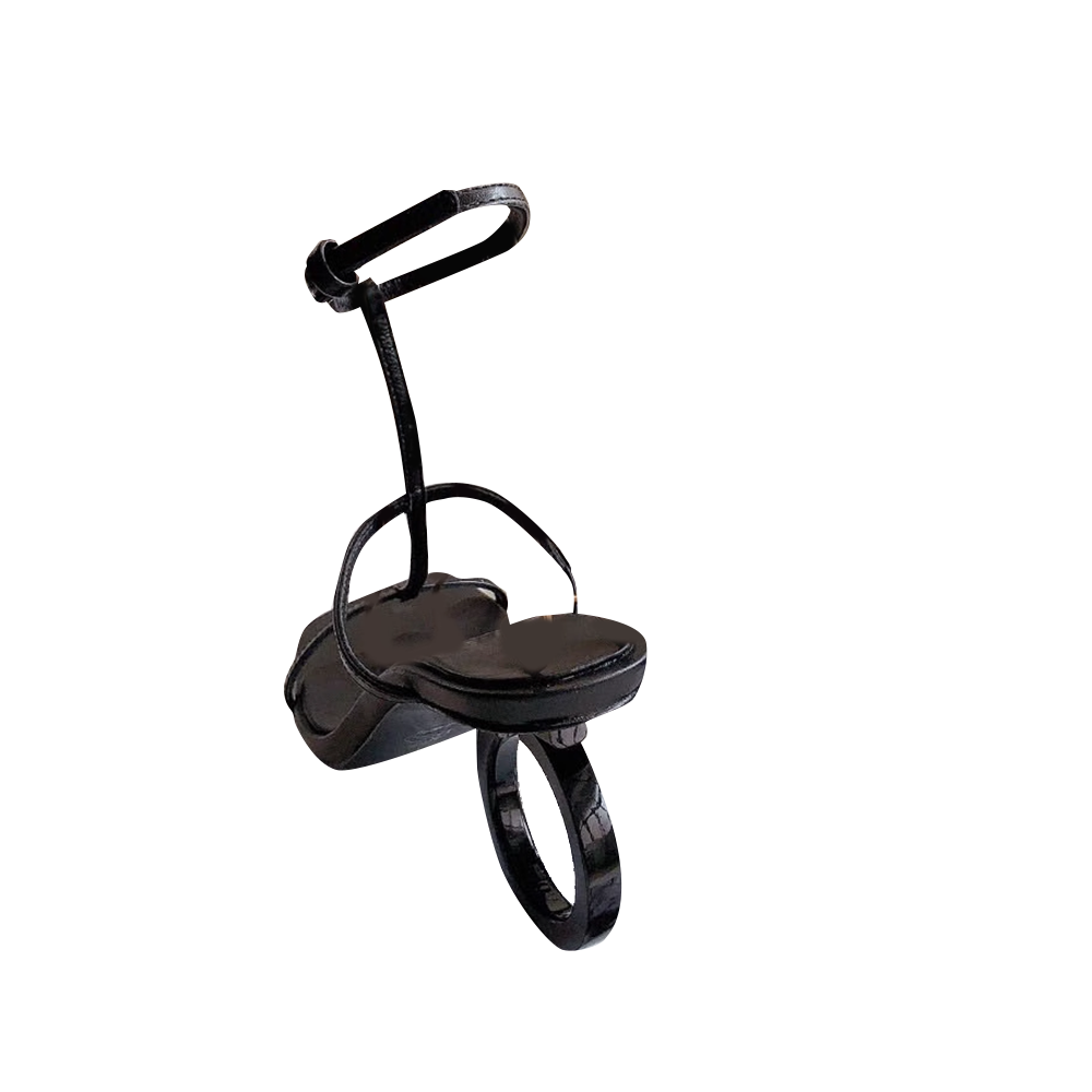 ROAIT Ankle Strap Sculptured Heel Sandals