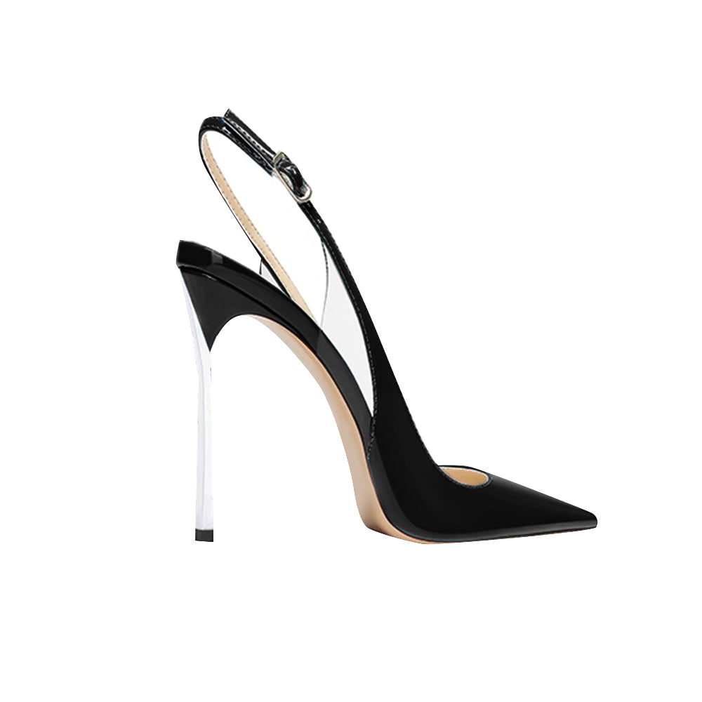 RUSCA Slingback High Heel Sandals - 10cm