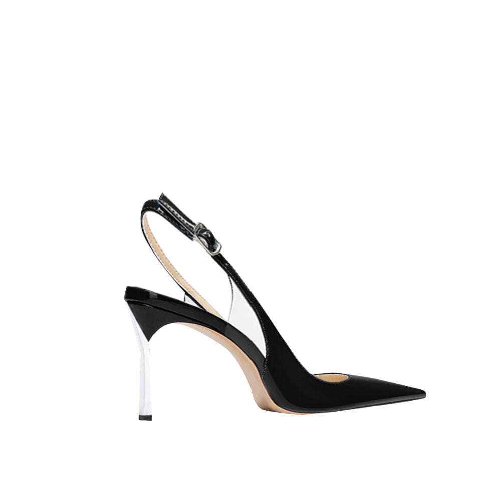 RUSCA Slingback Mid Heel Sandals - 6cm