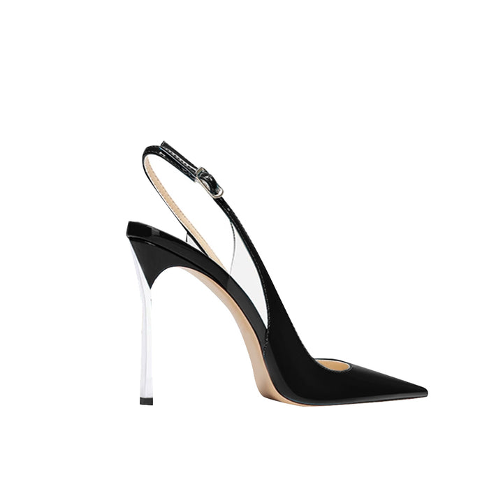 RUSCA Slingback Mid Heel Sandals - 8cm