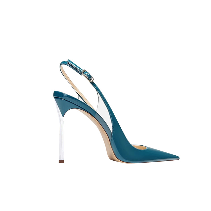 RUSCA Slingback Mid Heel Sandals - 8cm
