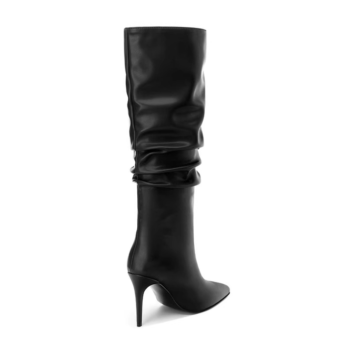 RUTDA Stiletto High Heel Knee High Boots