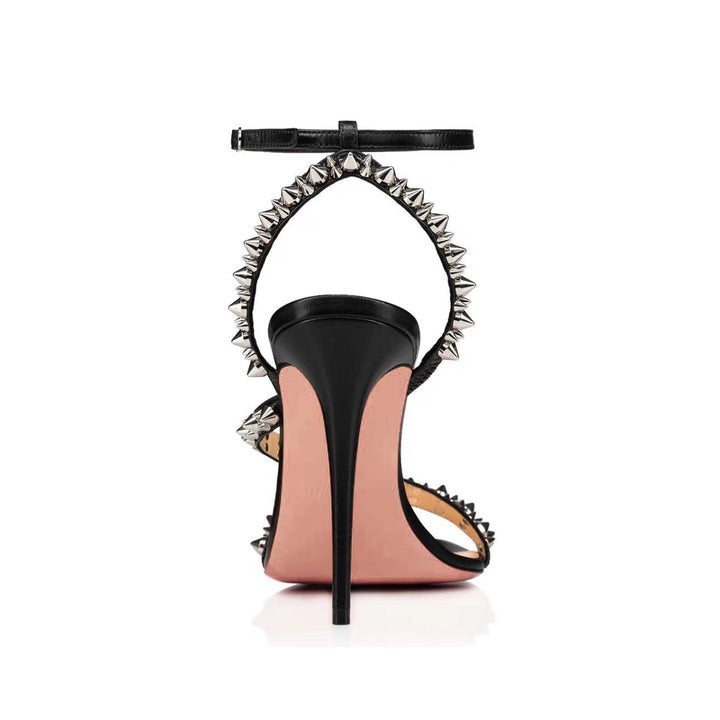 SADET Studded High Heel Sandals
