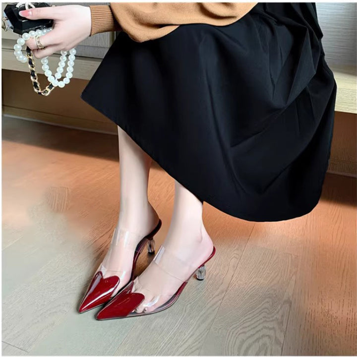 SADTE PVC Mules Sandals