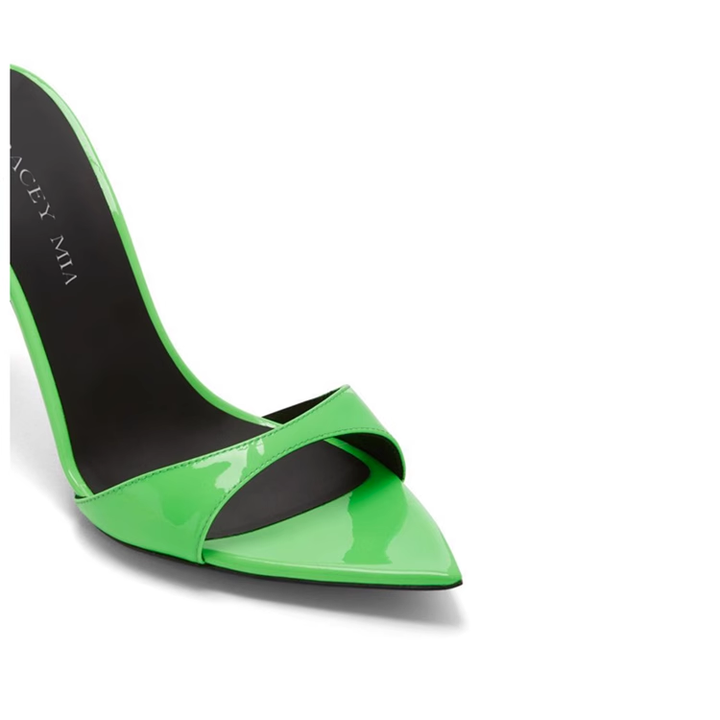 SERTI Stiletto High Heel Mules Sandals - 10cm