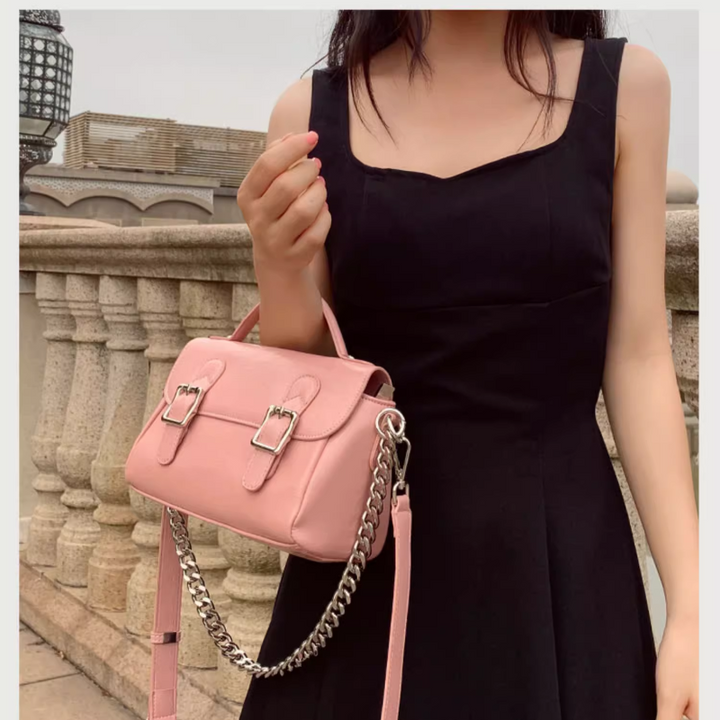TEIFU Buckled Tote Bag