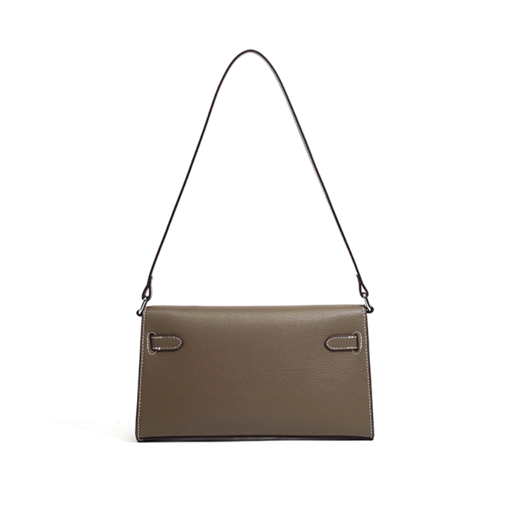 VECMI Metal Lock Cross Body Bag