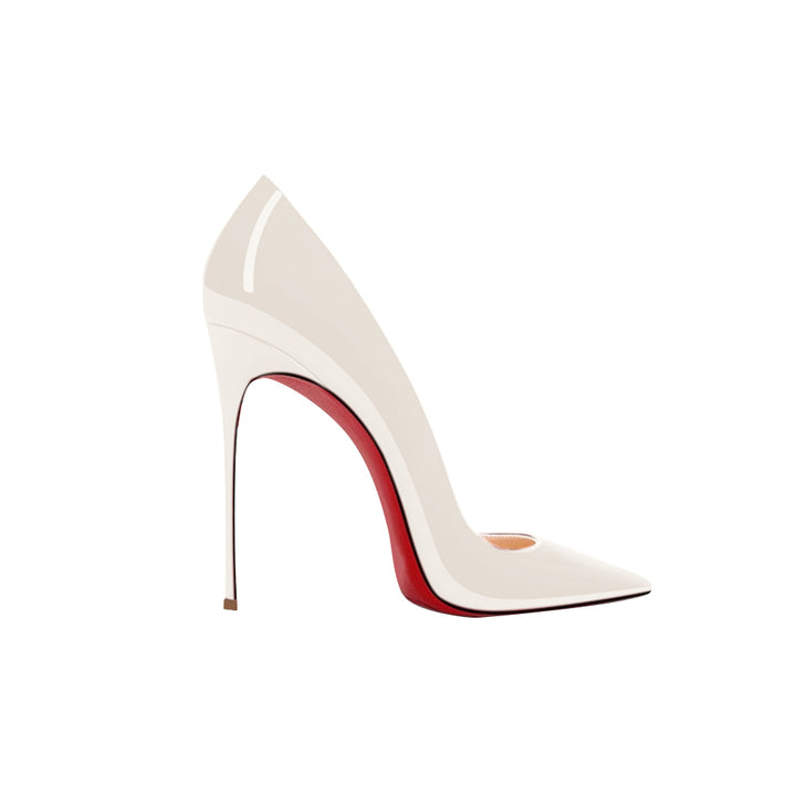 VEKUA Patent Leather High Heel Pumps - 10cm