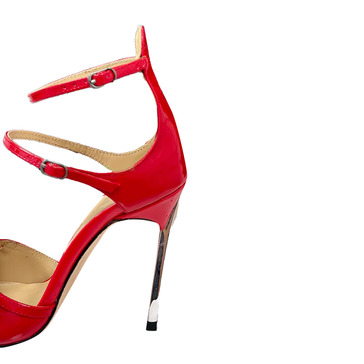 VULMA Ankle Strap High Heel Sandals