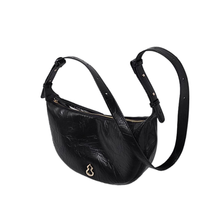 ZECRI Metal Lock Cross Body Bag