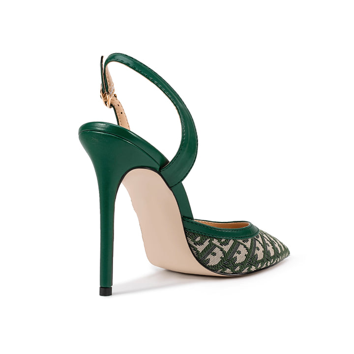 ZETVO Slingback High Heel Sandals - 10cm