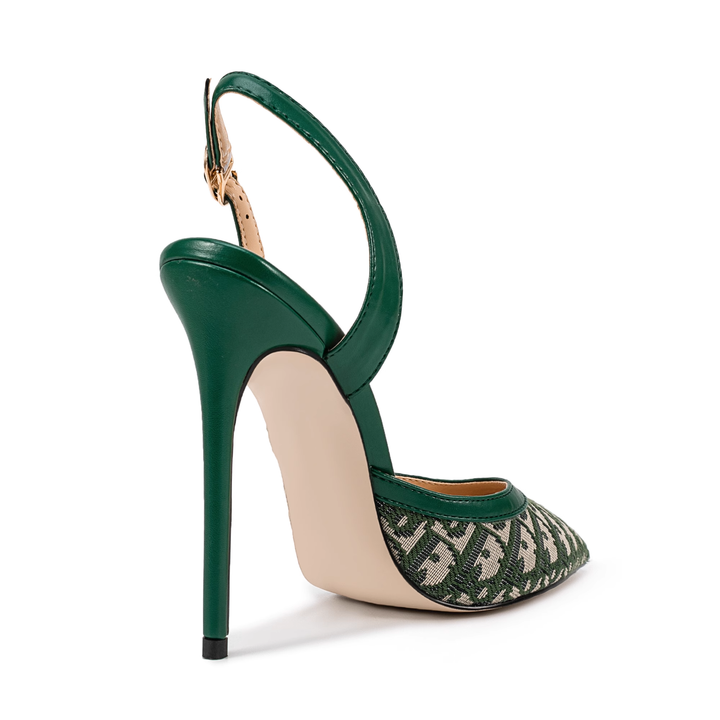 ZETVO Slingback High Heel Sandals - 12cm