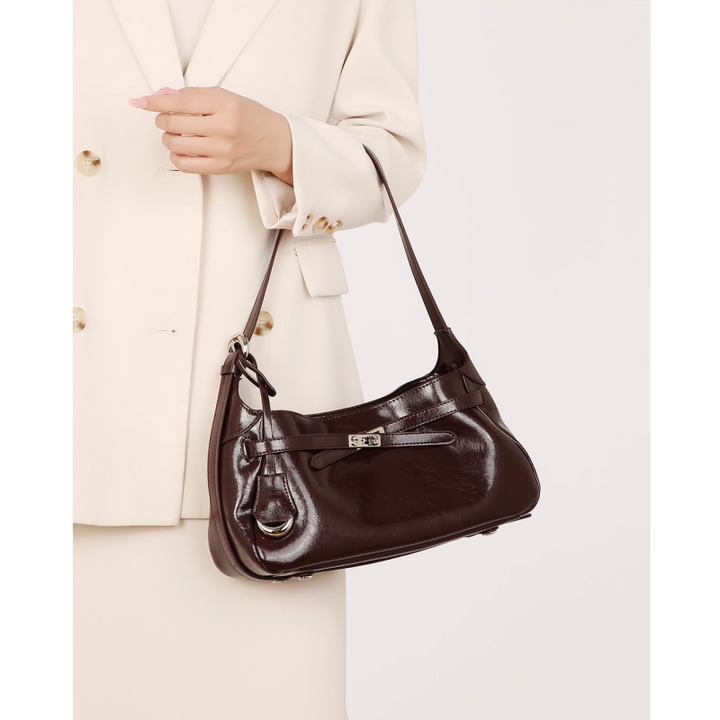 DELVY Metal Lock Tote Bag