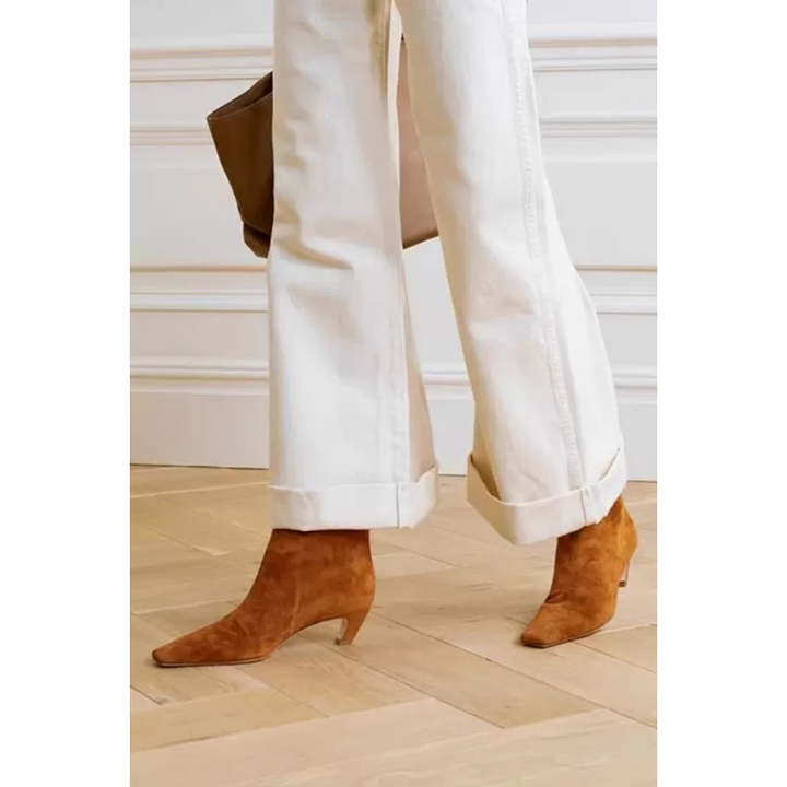 SUITH Kitten Heel Knee High Boots