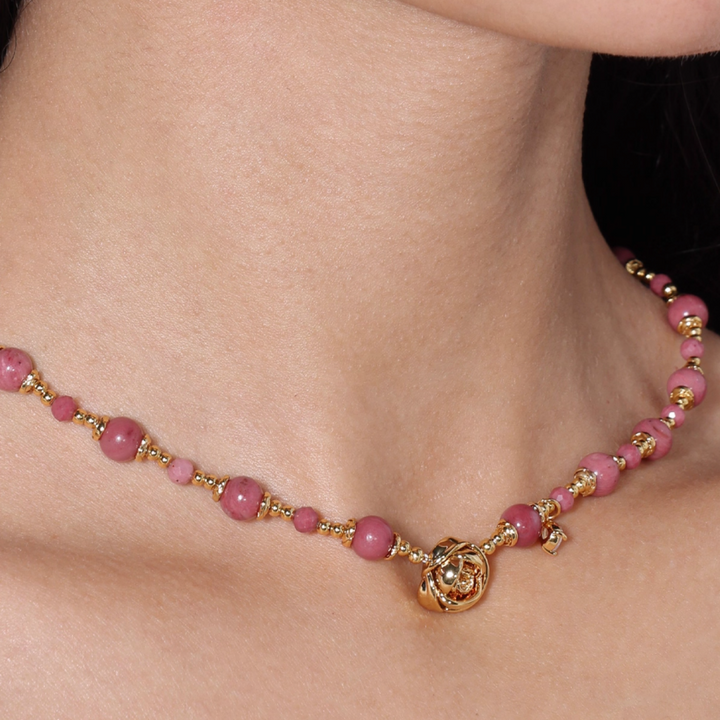 MGHXL Rose Beaded Necklace