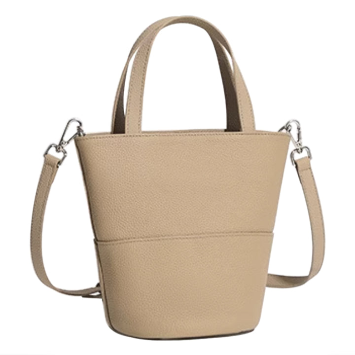 HSRQB Leather Bucket Bag