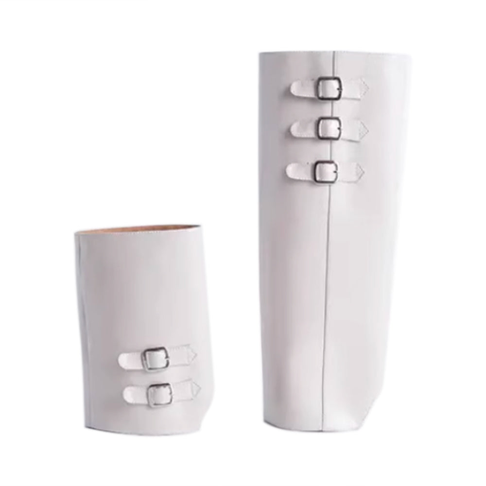 YXSCQ Wedged Leather Boots