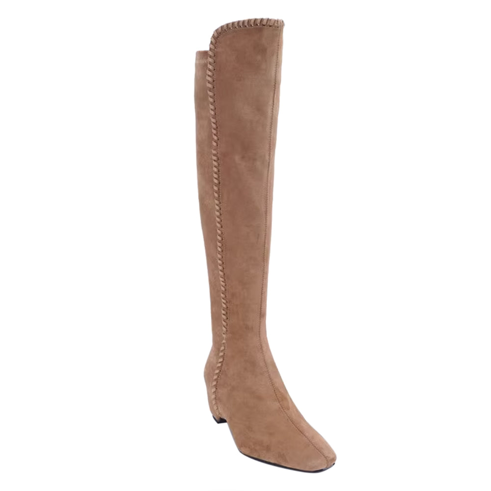 FTTLS Suede Knee High Boots