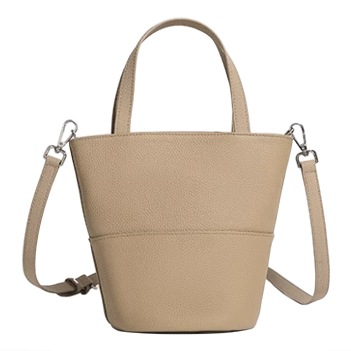 HSRQB Leather Bucket Bag