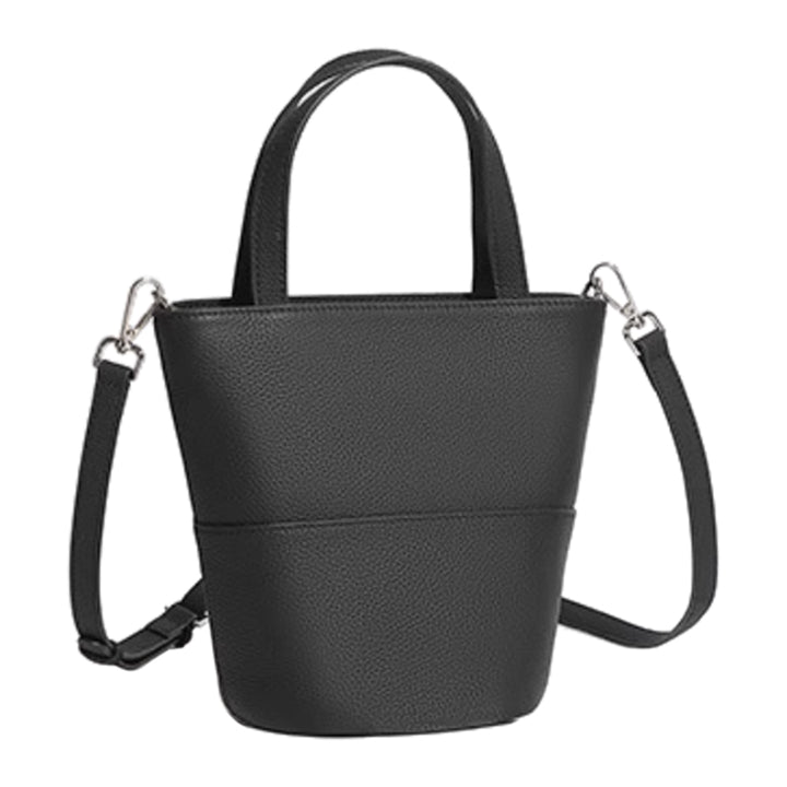 HSRQB Leather Bucket Bag