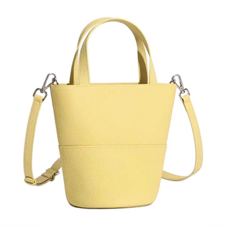 HSRQB Leather Bucket Bag