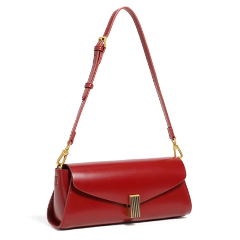 JSCFX Leather Cross Body Bag